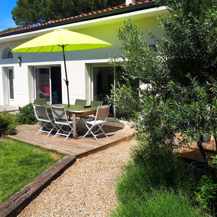 Location vacances Meschers sur Gironde avec jardin et piscine